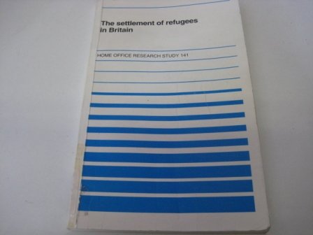 Book The Settlement of refugees in Britain (Home Office research study) free