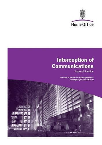Book Interception of Communications Code of Practice free