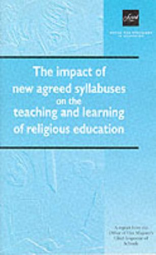 Book The Impact of New Agreed Syllabuses on the Teaching and Learning of Religious Education free