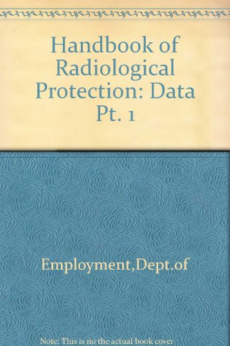 Book Handbook Of Radiological Protection; (pt. 1) free