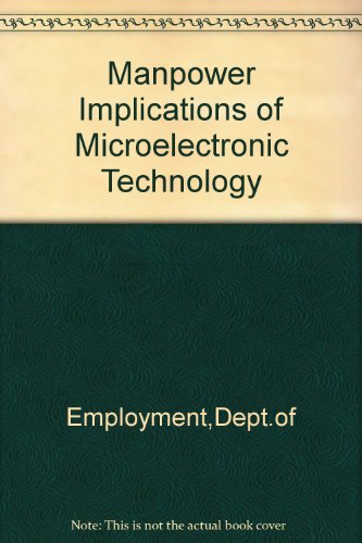 Book Manpower Implications Of Micro-electronic Technology: A Report free