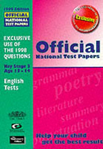 Book Official National Test Papers: English Tests 1999 (official National Test Papers) free