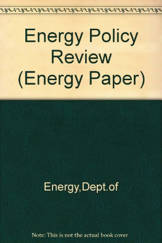 Book Energy Policy Review. free