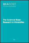 Book The Science Base: Research in Universities free