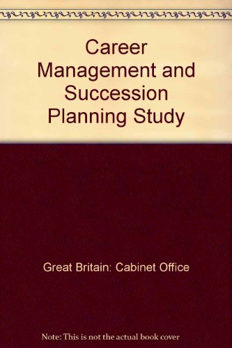 Book Career Management and Succession Planning Study free