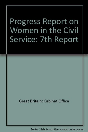 Book Progress Report on Women in the Civil Service free