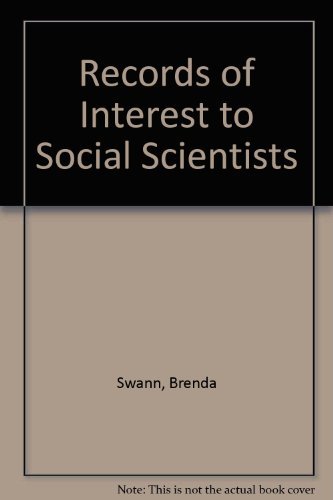 Book Records of Interest to Social Scientists 1919-1939: Introduction (Public Record Office Handbooks No. 14) free