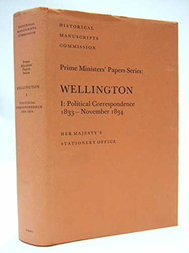 Book Wellington, political correspondence (The Prime Ministers' papers) free