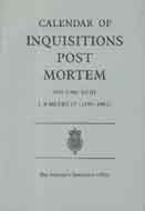 Book Calendar of Inquisitions Post Mortem: and Other Analogous Documents Preserved in the Public Record Office free