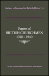 Book Papers of British churchmen, 1780-1940 (Guides to sources for British history) free