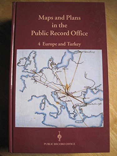 Book Maps and Plans in the Public Record Office: Europe and Turkey free