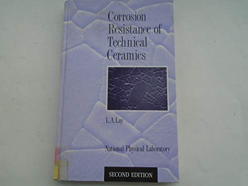 Book Corrosion Resistance of Technical Ceramics free