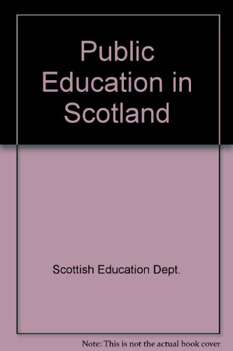 Book Public Education In Scotland free