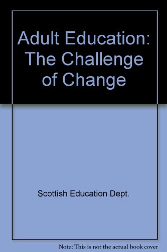 Book Adult Education, The Challenge Of Change free