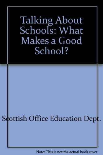 Book Surveys Of Parents' Views On School Education In Scotland: What Makes A Good School? free