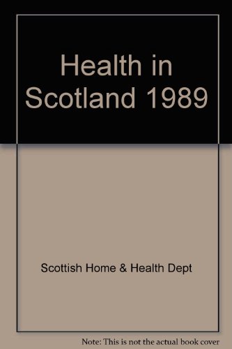 Book Health in Scotland, 1989 free