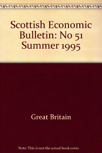 Book Scottish Economic Bulletin (no 51) free