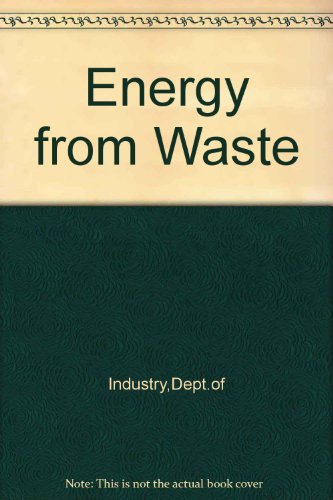 Book Energy from waste free