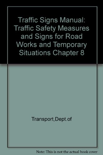 Book Traffic Signs Manual - All Parts, Chapter 8 free