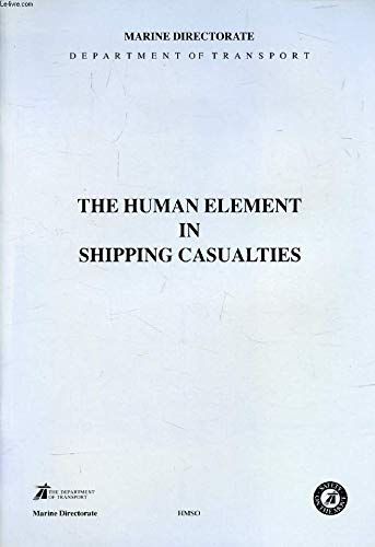 Book The Human Element in Shipping Casualties free