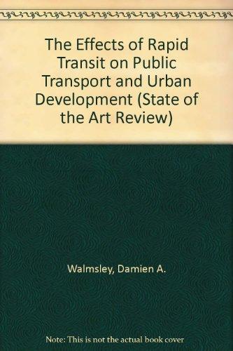 Book The Effects Of Rapid Transit On Public Transport And Urban Development (state Of The Art Review) free