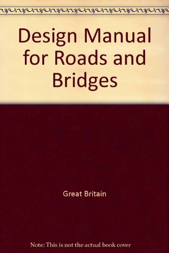 Book Design Manual For Roads And Bridges free