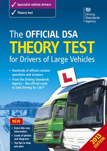 Book The official DSA theory test for drivers of large vehicles free