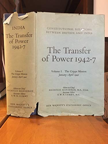 Book The Transfer of power 1942-7; (v. 1) free