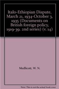 Book Italo-Ethiopian Dispute, March 21, 1934-October 3, 1935 free