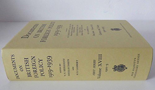Book Documents On British Fo Series Volume 18 free