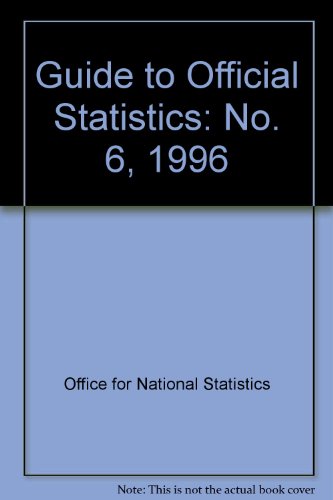 Book Guide to Official Statistics: No. 6, 1996 free