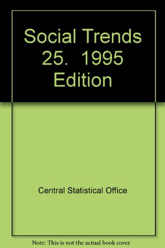 Book Social Trends 25: 1995 Edition free