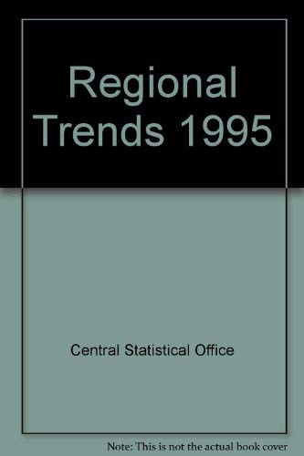 Book Regional Trends 30: 1995 (Regional Trends) free