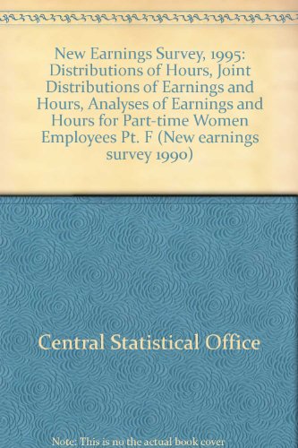 Book New Earnings Survey 1995 (new Earnings Survey 1995) (new Earnings Survey 1990) free