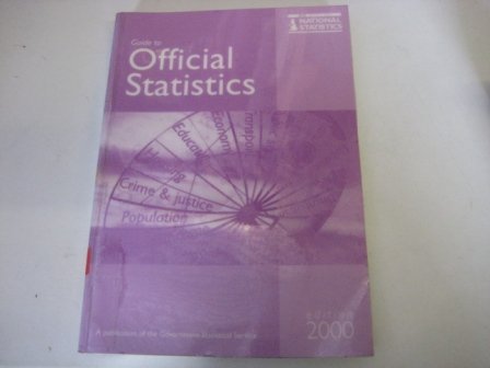 Book Guide to Official Statistics : 2000 Edition free