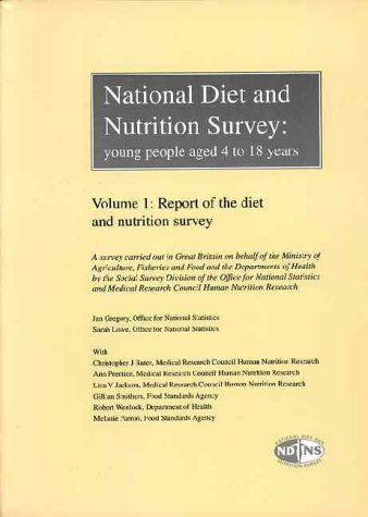 Book National Diet and Nutrition Survey: Young People Aged 4-18 Years: Report of the Diet and Nutrition Survey free