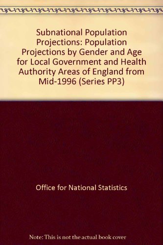 Book Subnational Population Projections (series Pp3) free