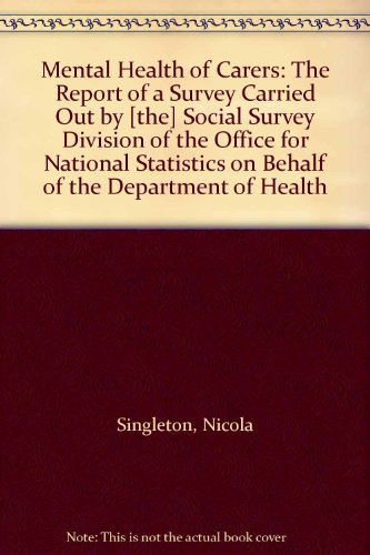 Book Mental Health of Carers free