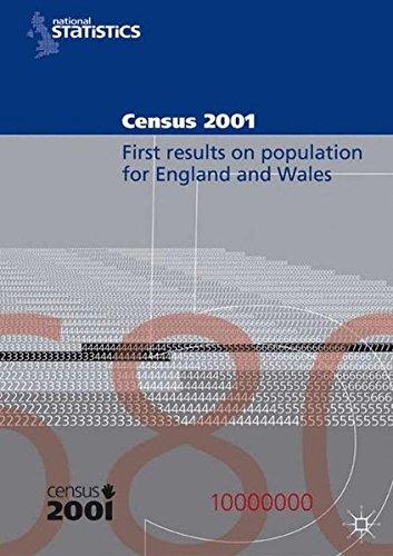 Book Census 2001: First Results on Population for England and Wales free