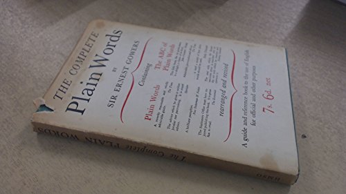 Book The Complete Plain Words free