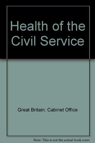 Book The Health Of The Civil Service free