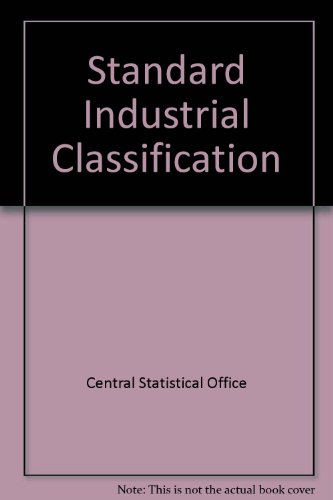 Book Standard Industrial Classification free