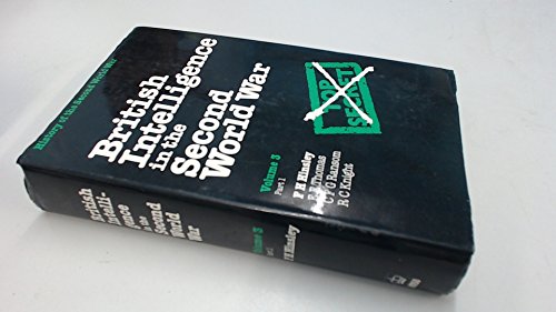 Book British Intelligence in the Second World War, Part 1 (History of the Second World War) (Vol 3) free