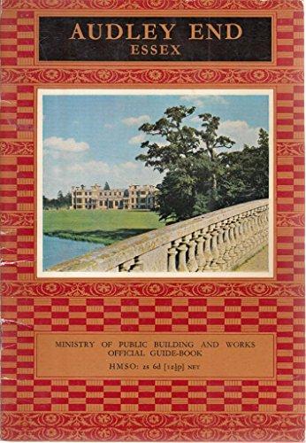 Book Audley End Essex (department Of The Environment Official Guidebook) free