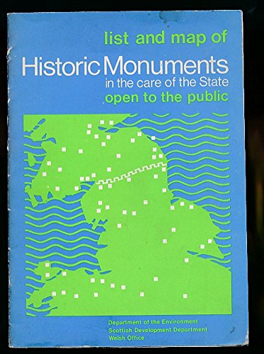 Book List and map of historic monuments in the care of the state open to the public free