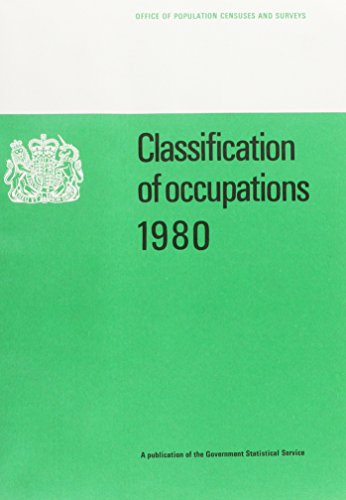 Book Classification of Occupations and Coding Index, 1980 free