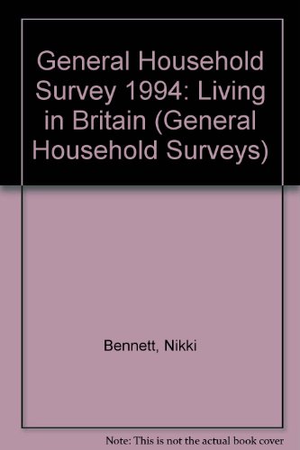 Book General Household Survey 1994 (general Household Surveys) free
