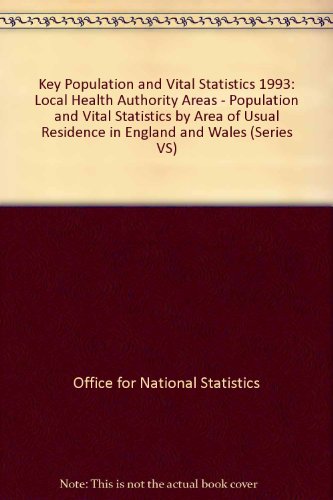 Book Key Population and Vital Statistics : Local and Health Authority Areas free