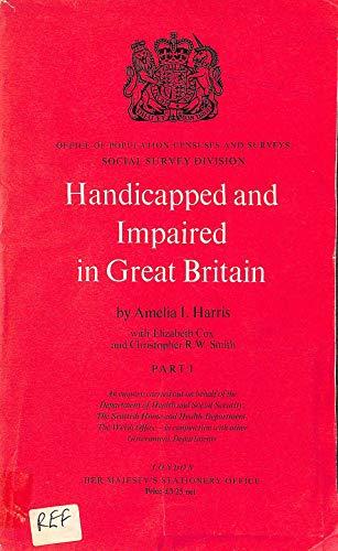 Book Handicapped and impaired in Great Britain (SS 418) free