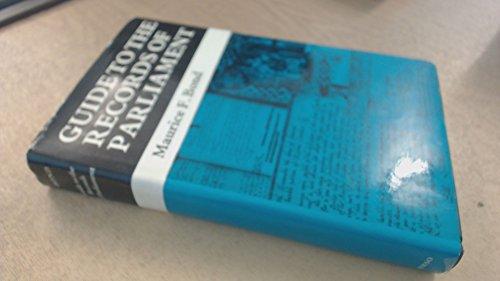 Book Guide To The Records Of Parliament free